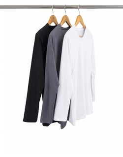 Kit 3 Camisetas Masculinas Segunda Pele Manga Longa 01