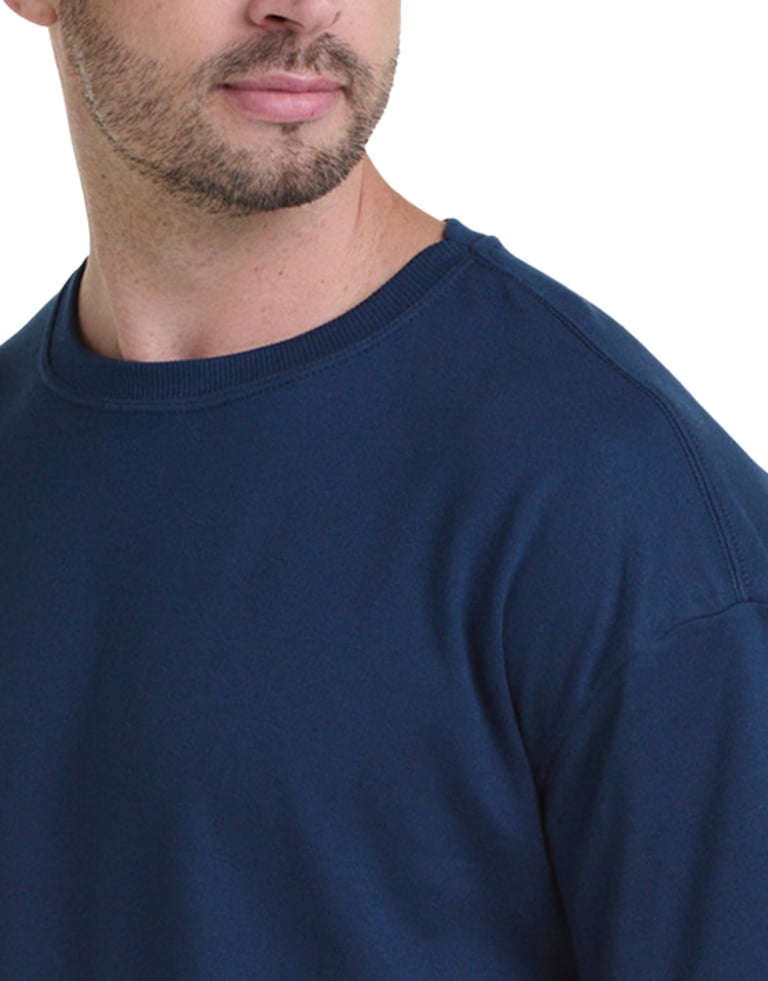 Camiseta Oversized Masculina Azul Marinho