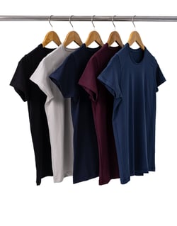 Kit 5 Camisetas de Algodão Egípcio Femininas 02