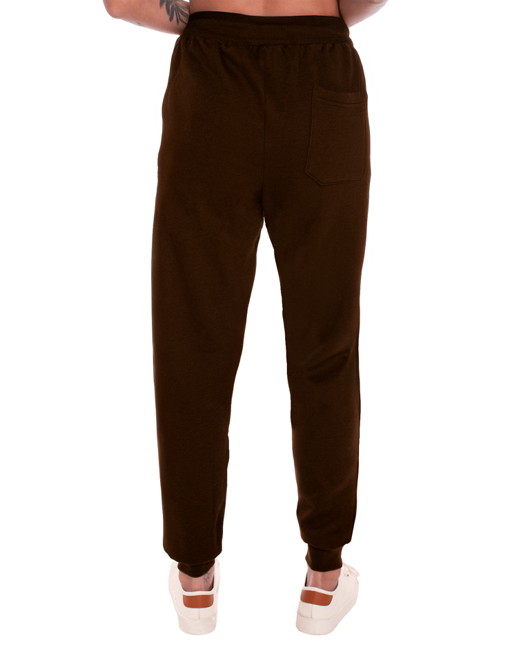 Kit 3 Calças Femininas de Moletom Marrom