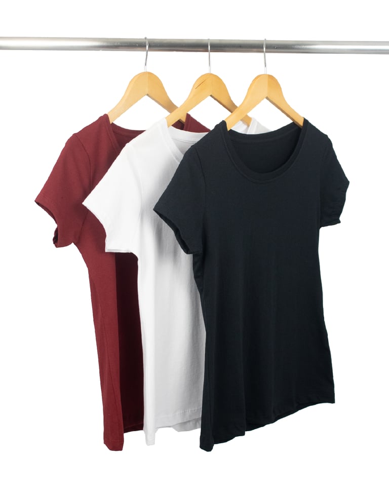Kit 3 Baby Look de Algodão Premium 6