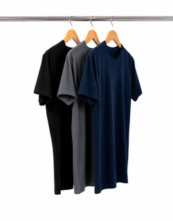 Kit 3 Camisetas Masculinas de Algodão Premium 25