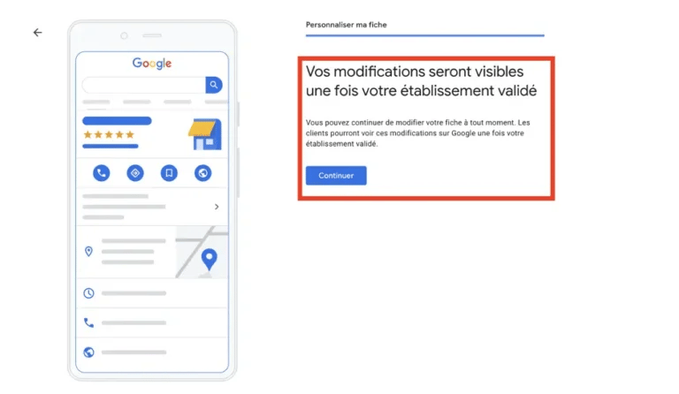 Google va vérifier la fiche google my business