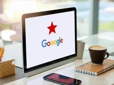 ecran avec 1 etoile google