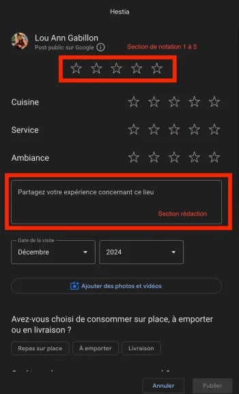 Tuto pour laisser un avis sur Google