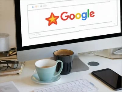 1 etoile rouge google