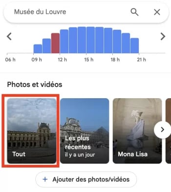 voir ses photos google maps
