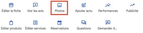 voir ses photos google my business 2