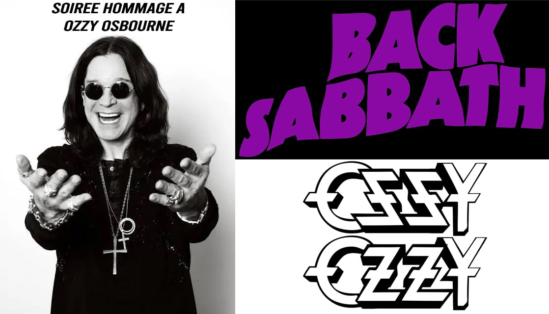 Soirée hommage à OZZY OSBOURNE avec Back Sabbath + Ossy Ozzy