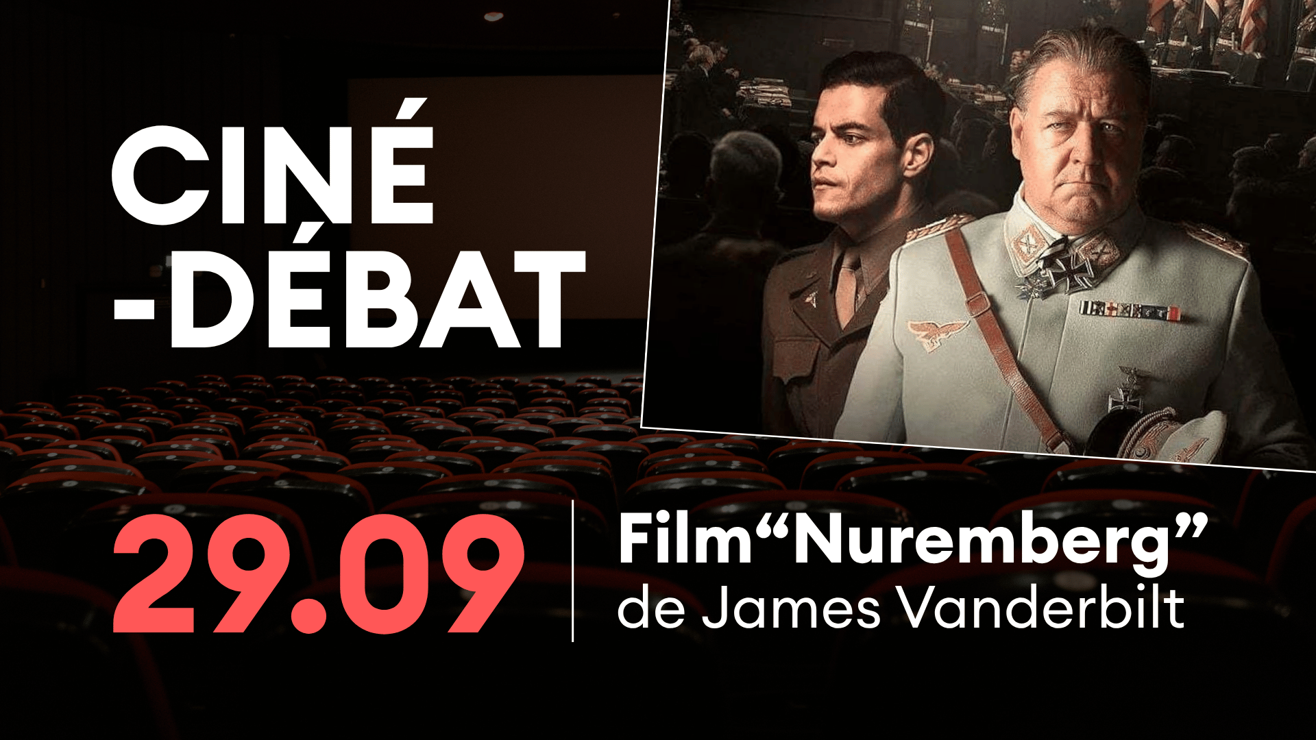 Ciné-débat : projection du film "Nuremberg"