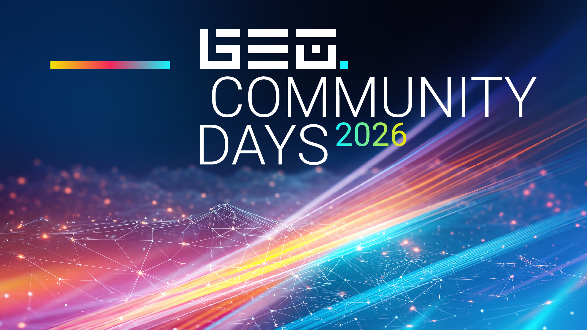 GEO Community Days 2026