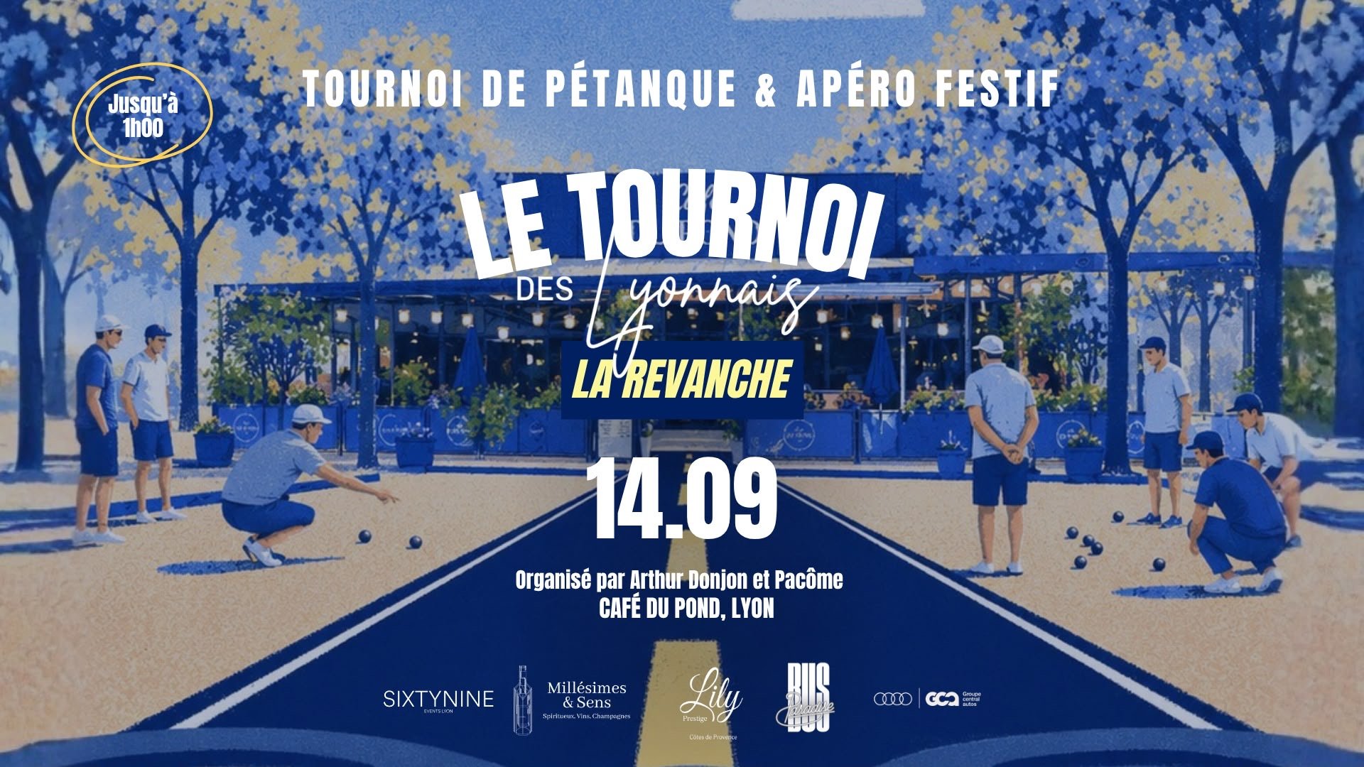 LE TOURNOIS DES LYONNAIS - LA REVANCHE - LUNDI 14 SEPTEMBRE