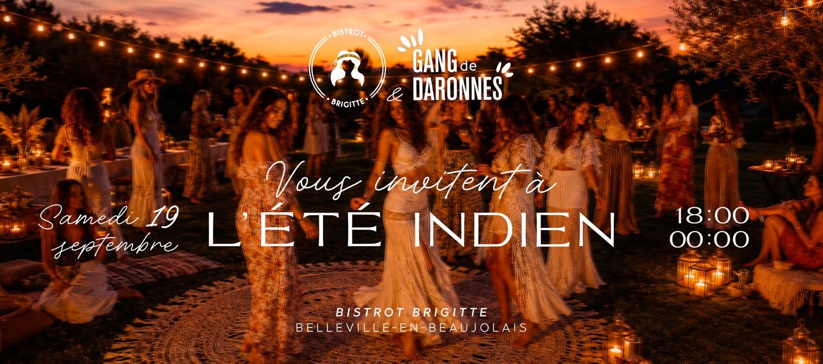 L'été indien - Gang de daronnes X Bistrot Brigitte