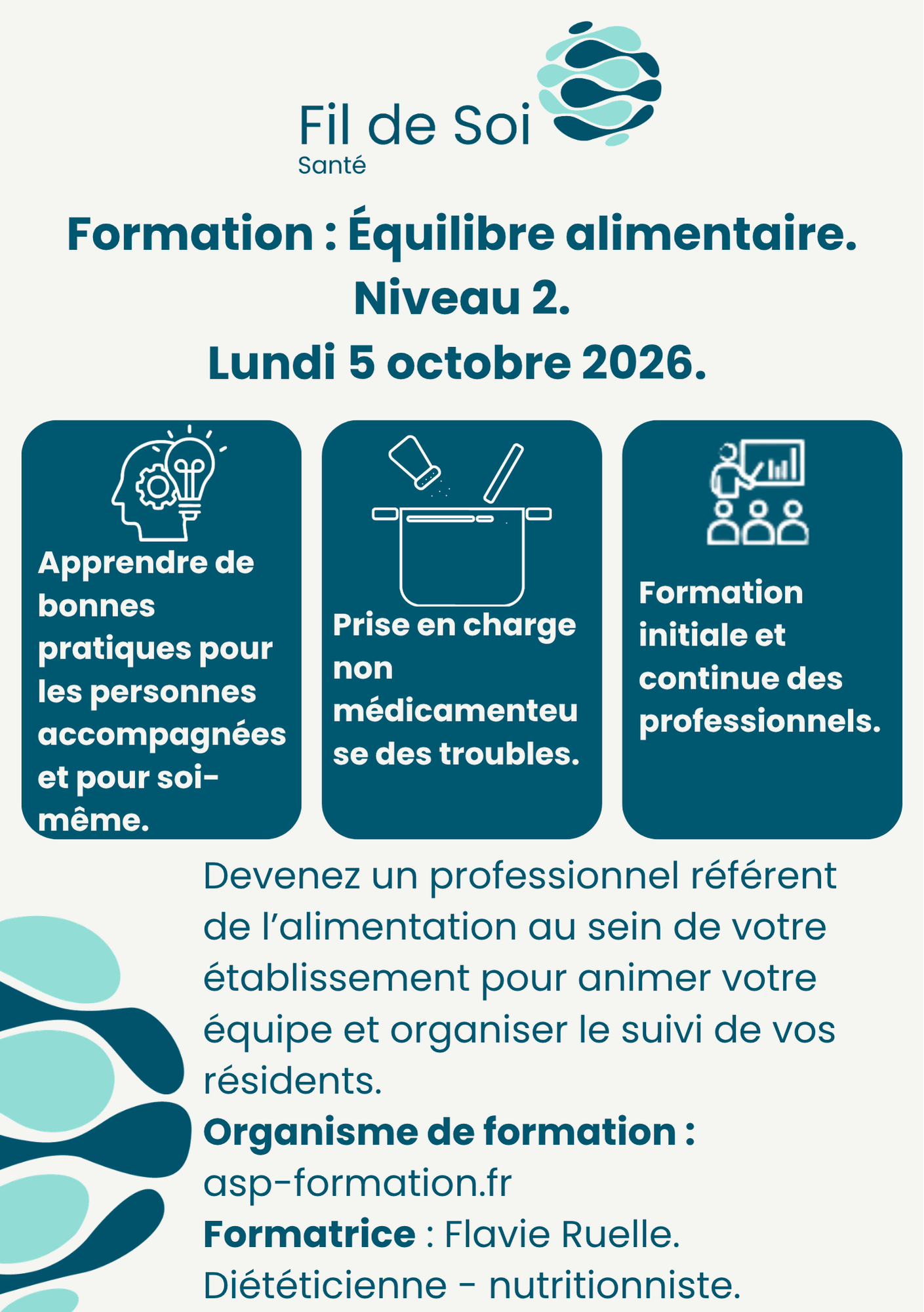Formation équilibre alimentaire niveau 2.