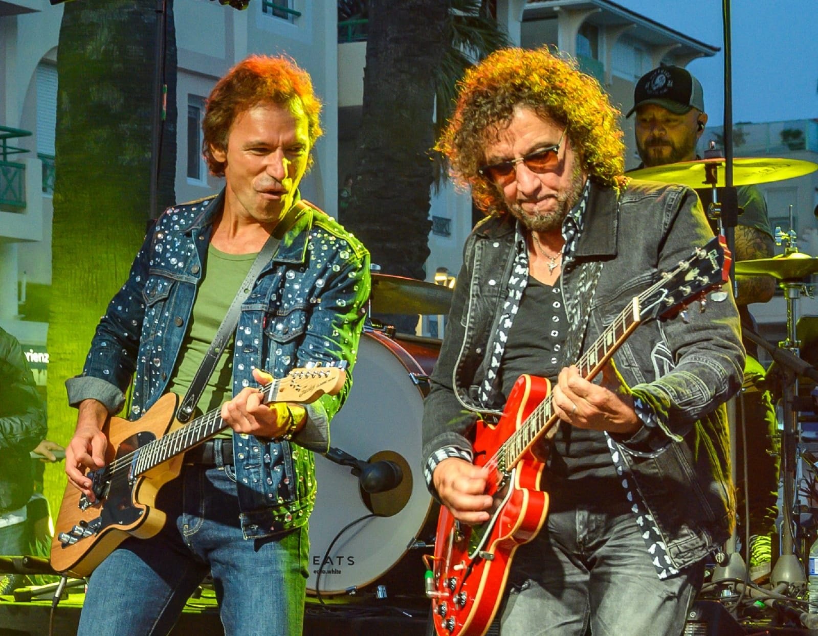 Benvenuti et Nono jouent Hallyday (tribute Johnny)