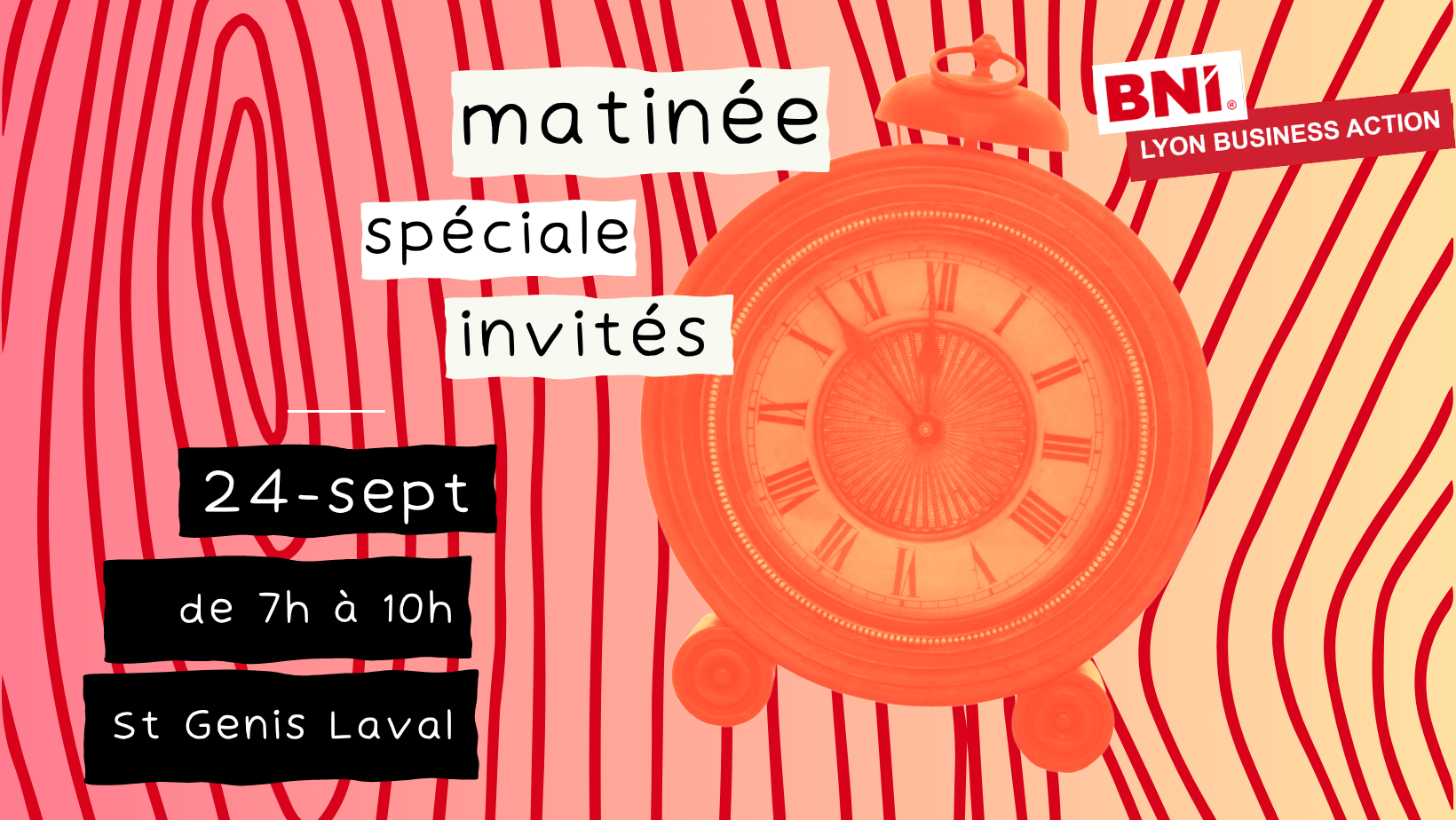 DEVELOPPEZ VOTRE RESEAU EN 180 MINUTES : Matinale réseau professionnel BNI LBA du jeudi 24.09.2026