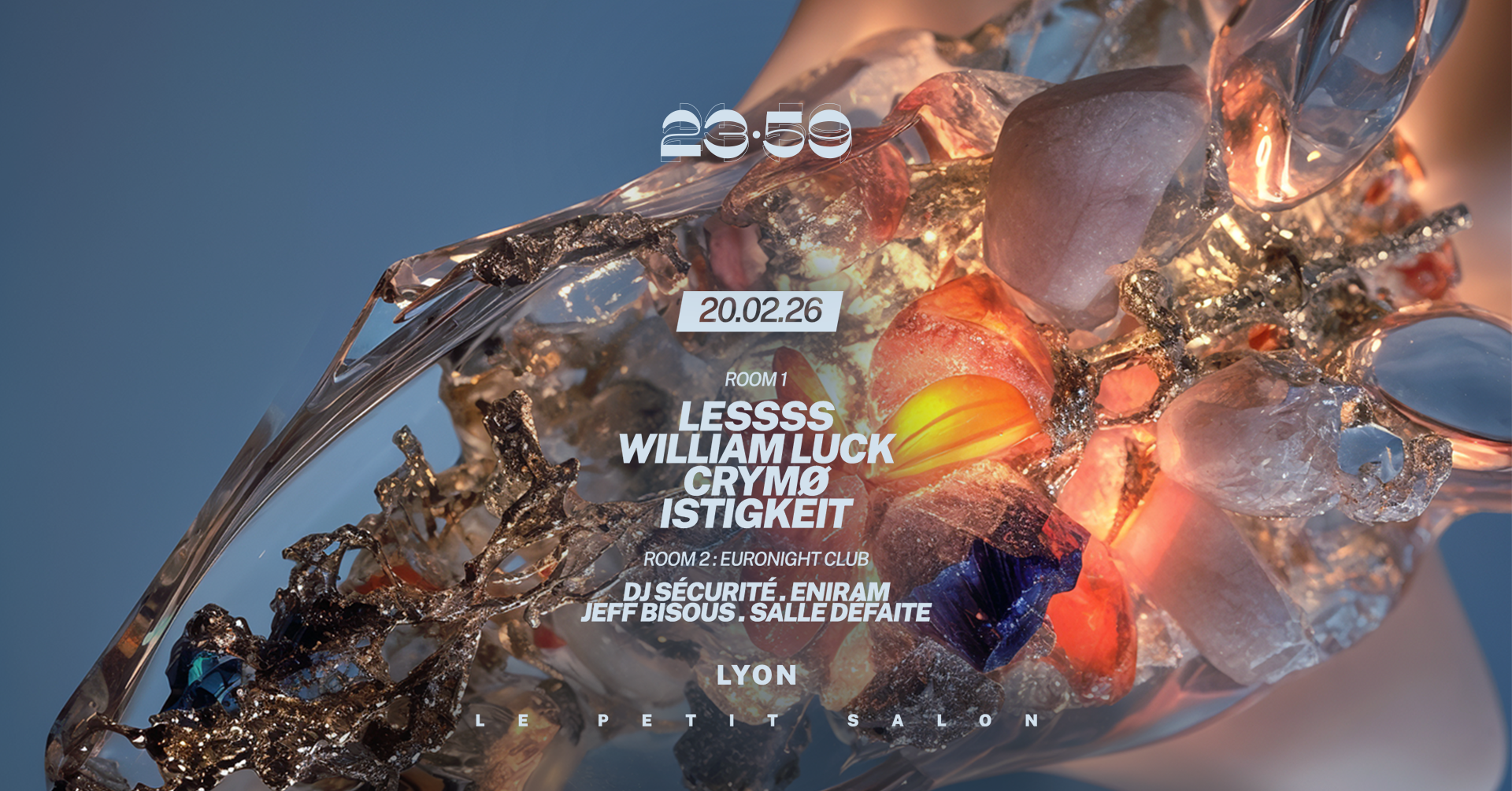 Image de couverture de l'événement LESSS, WILLIAM LUCK, CRYMØ, Istigkeit & more