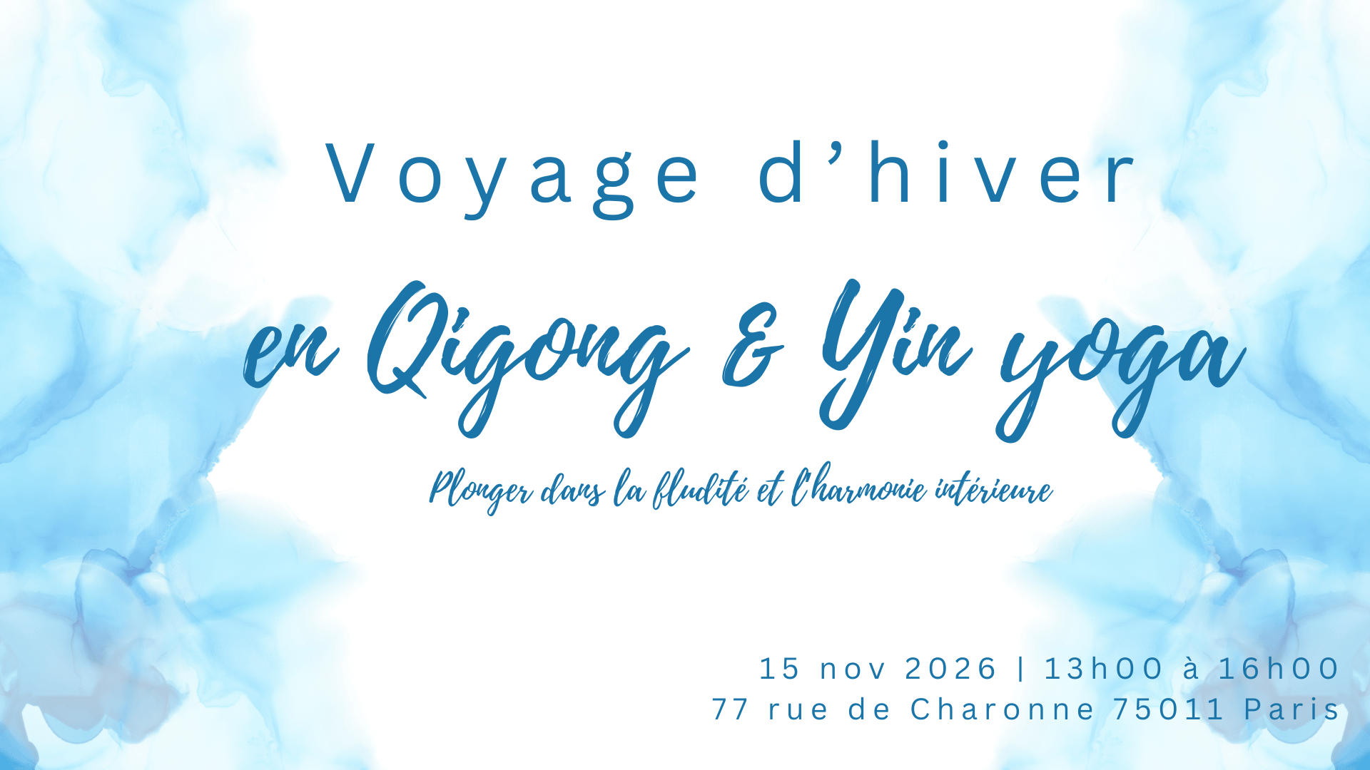 Atelier de Qigong & Yin Yoga : accueillir l'hiver