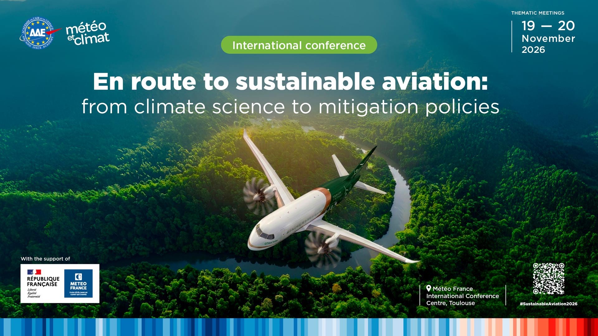 En route to Sustainable Aviation: from Climate Science to Mitigation Policies