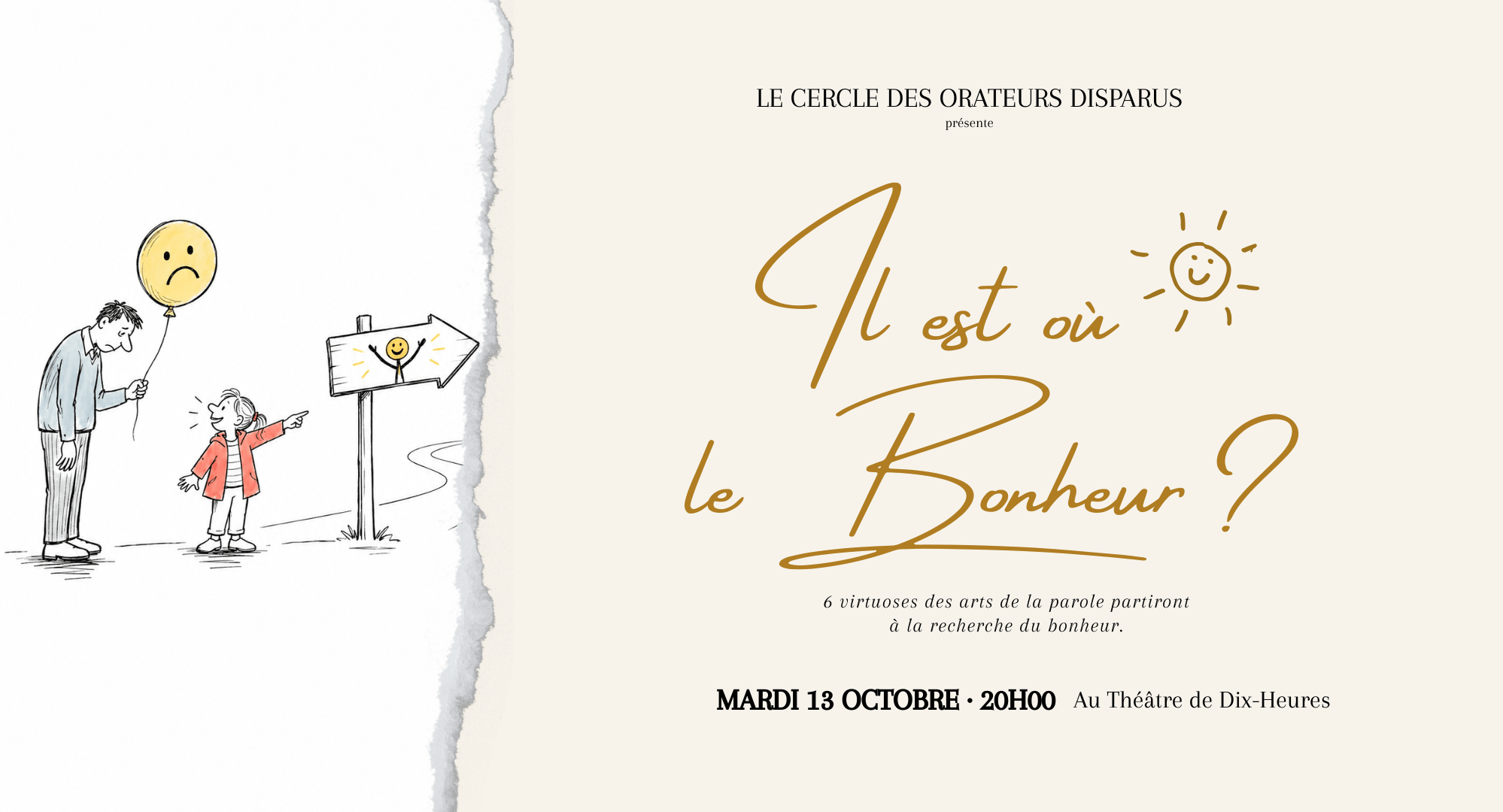 Il est où le bonheur ? ☀️ | Le Cercle des Orateurs Disparus