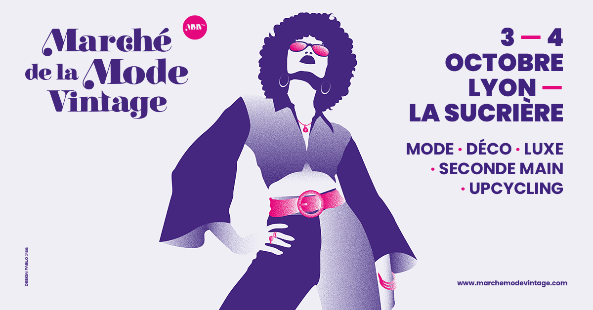 Marché de la Mode Vintage LYON 3 et 4 octobre 2026