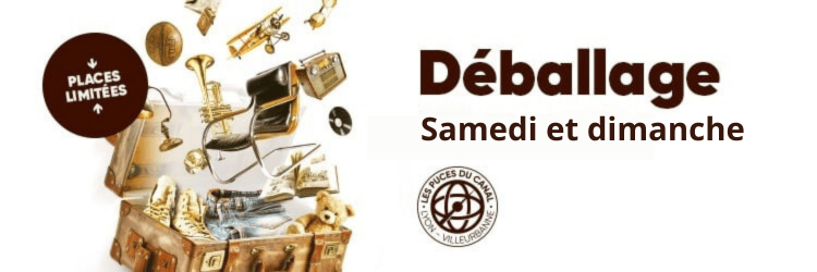 Déballage week-end - 19 et 20 septembre 2026