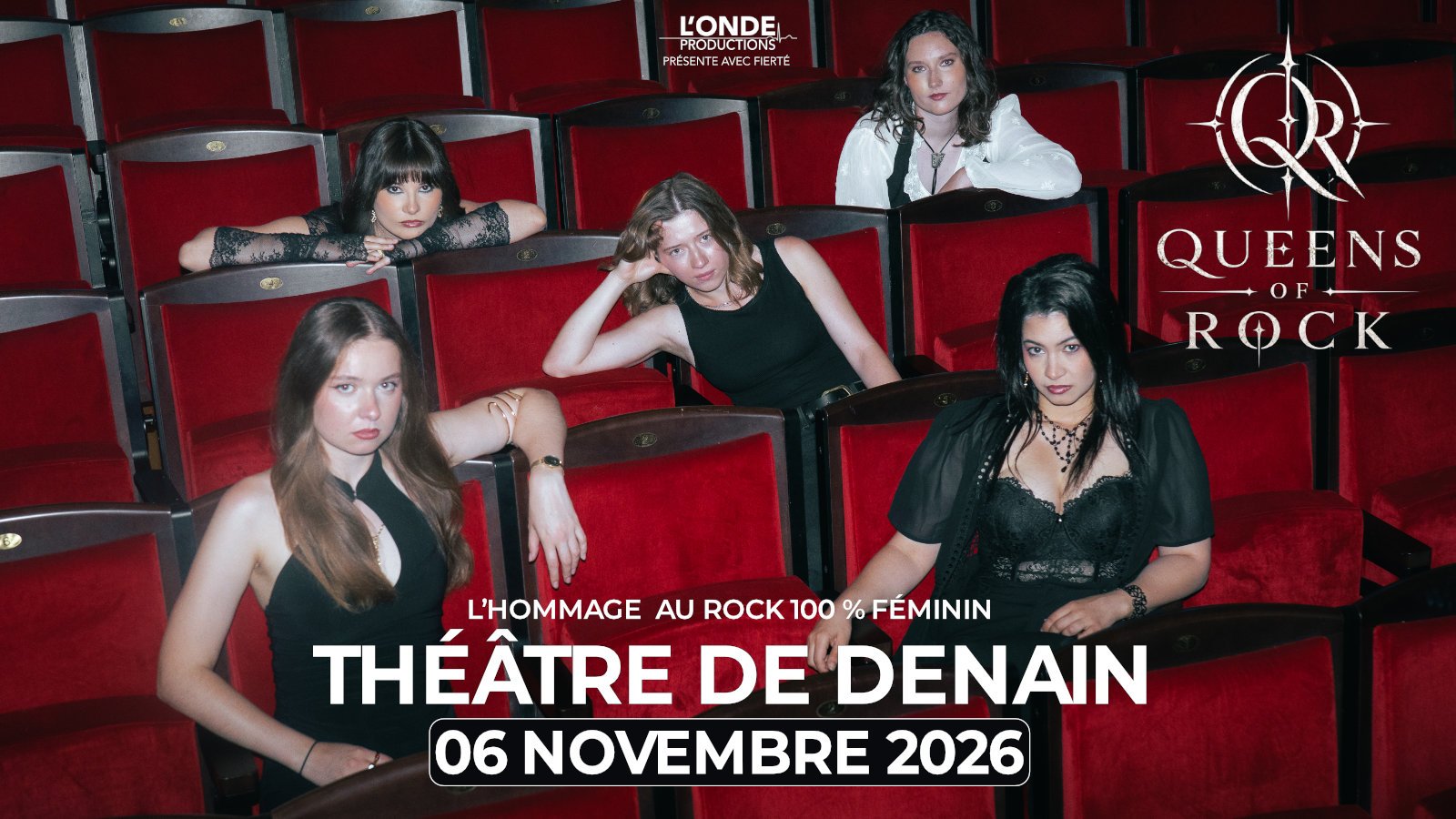 QUEENS OF ROCK - THEATRE DE DENAIN