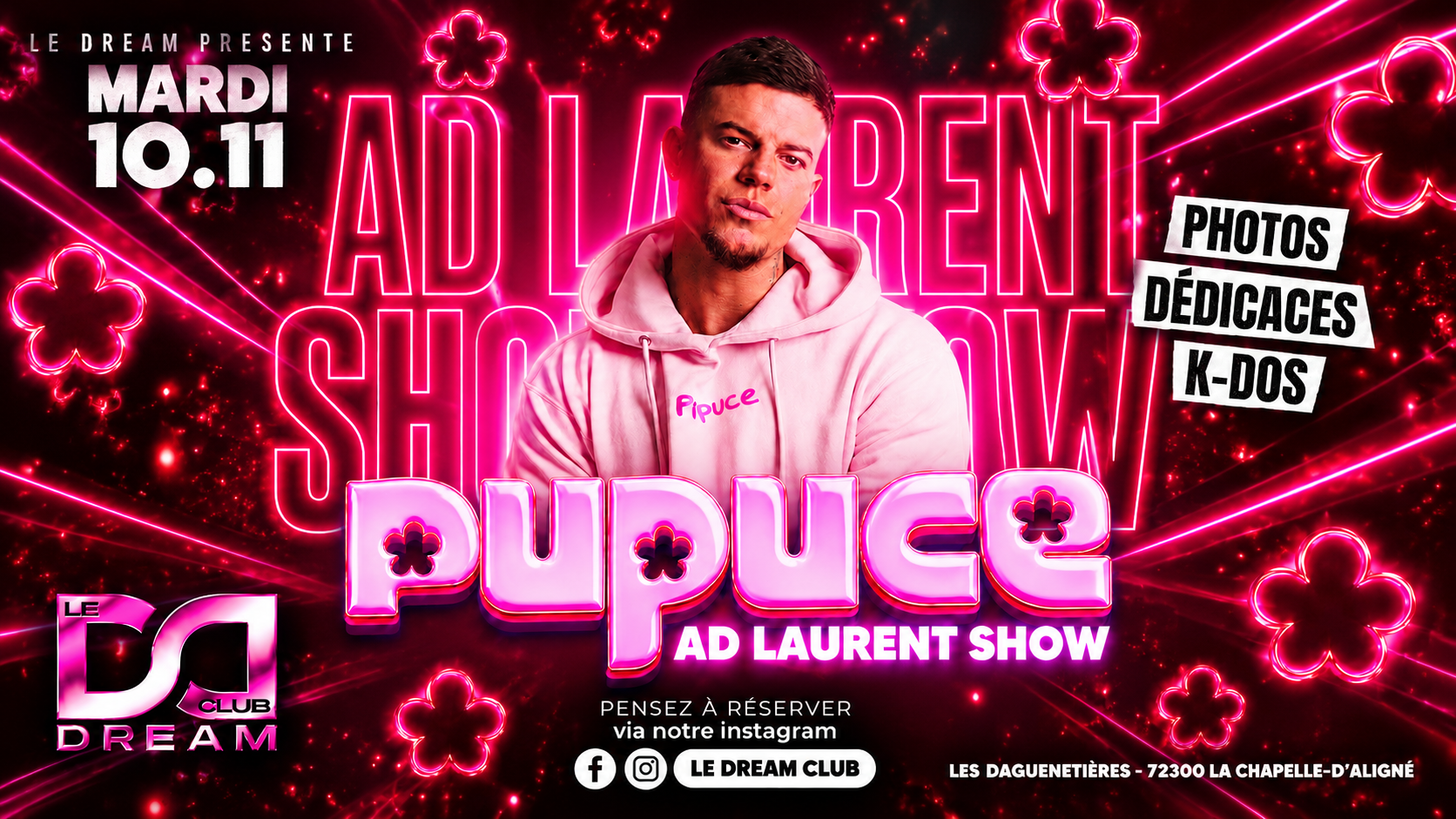 AD LAURENT - MARDI 10 NOVEMBRE · 10 novembre 2026 · La Chapelle-d'Aligné