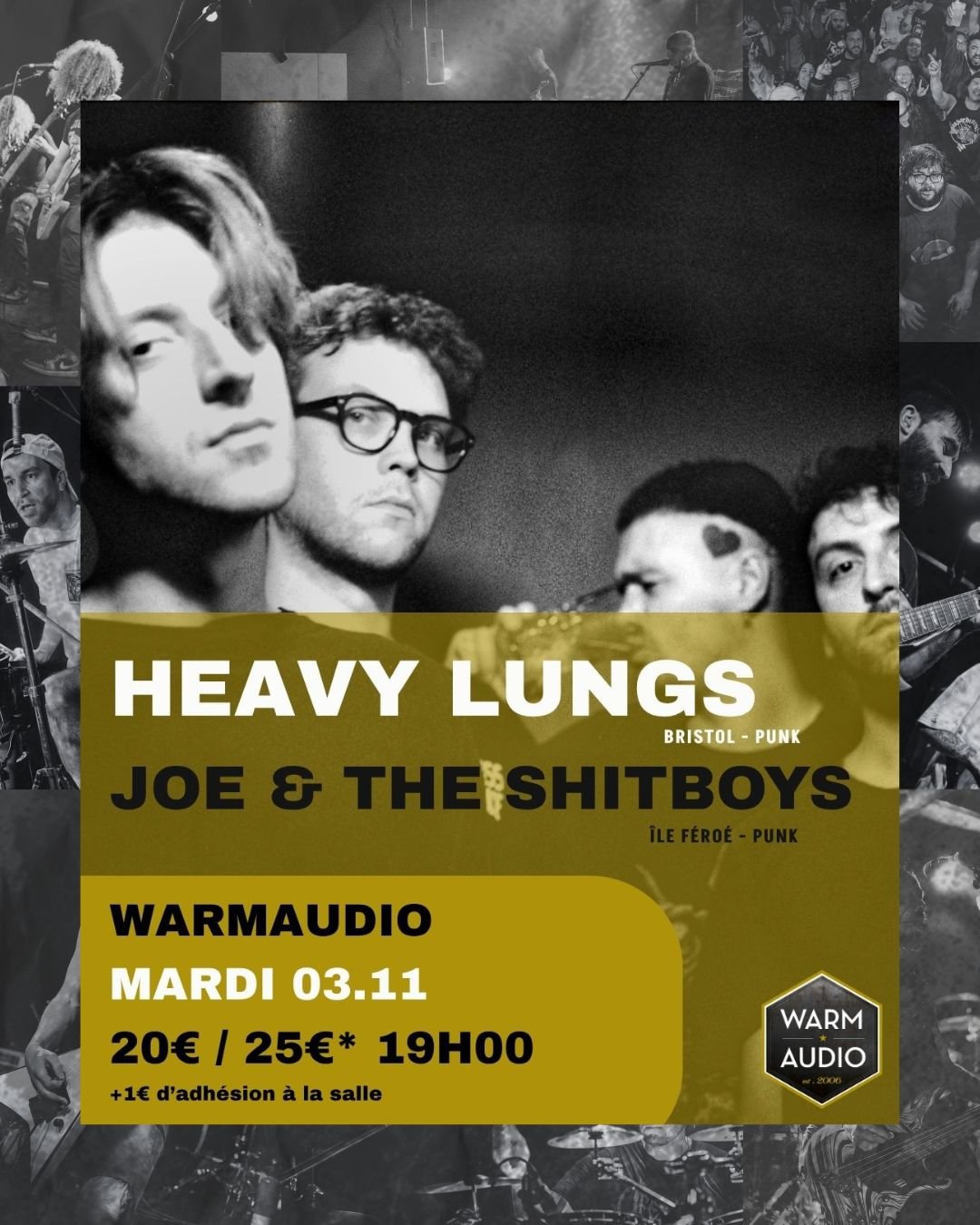 HEAVY LUNGS + JOE & THE SHITBOYS