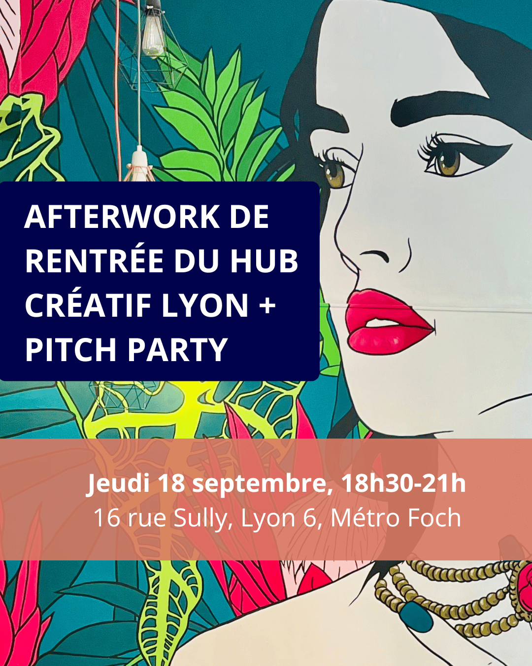 Afterwork de rentrée du Hub créatif Lyon + pitch party