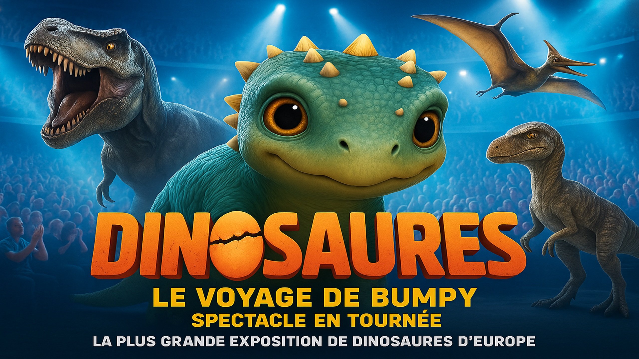 Dinosaures: Le voyage de Bumpy®, l'exposition-spectacle - Enghien les Bains - Tour 2026