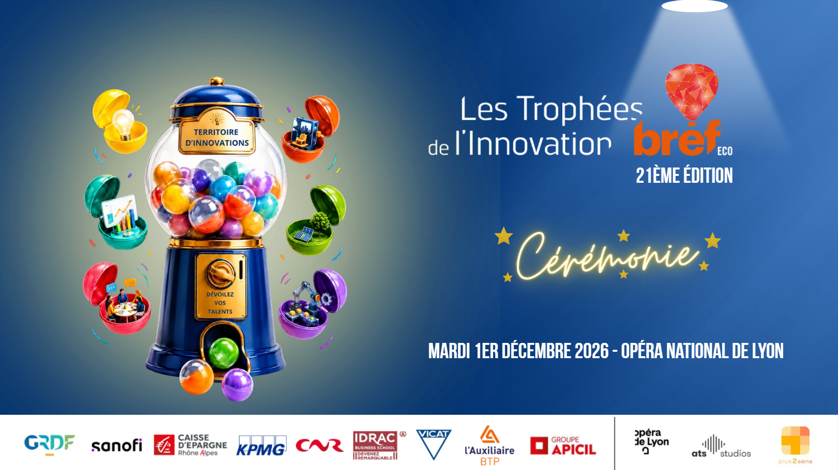 21ème édition des Trophées Bref Eco de l'Innovation