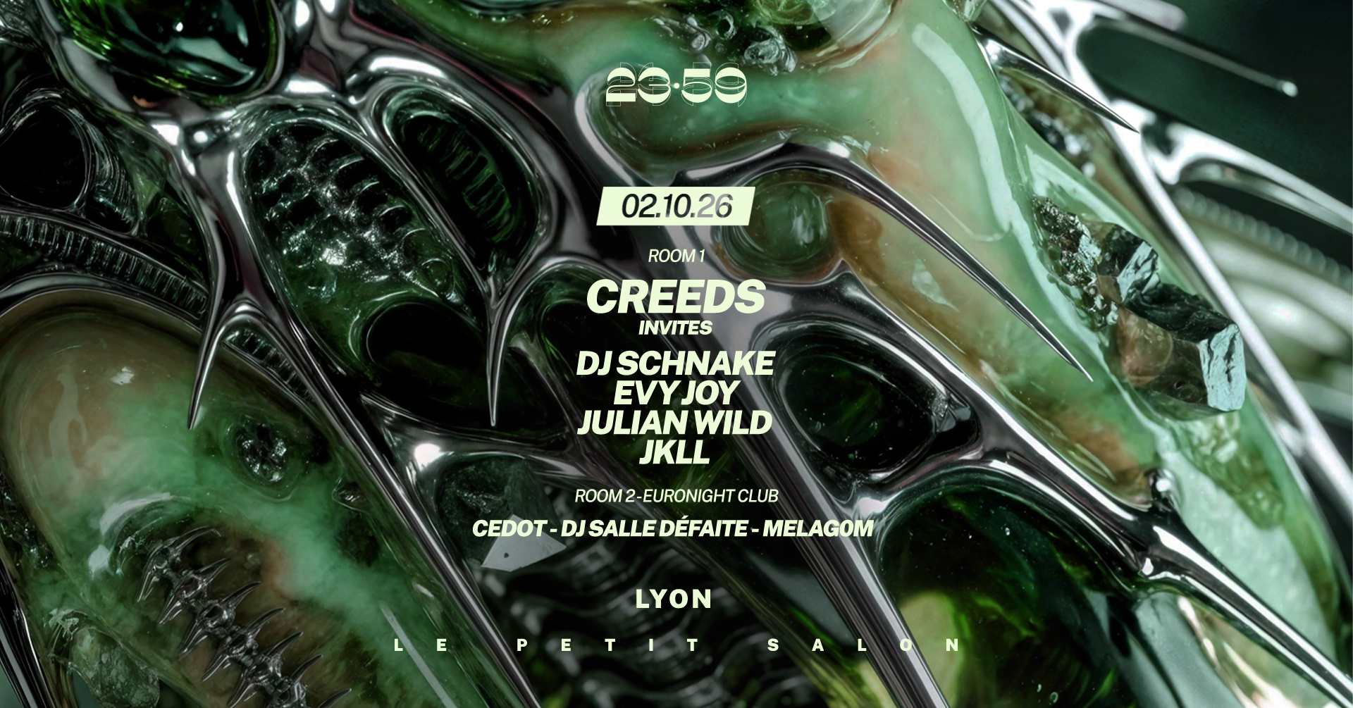 CREEDS INVITES DJ SCHNAKE / EVY JOY / JULIAN WILD / JKLL & MORE