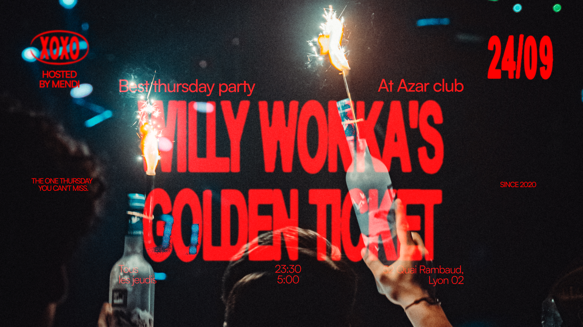 La Commerciale Le Ticket d'or de Willy Wonka - Jeudi 24 septembre - AZAR CLUB