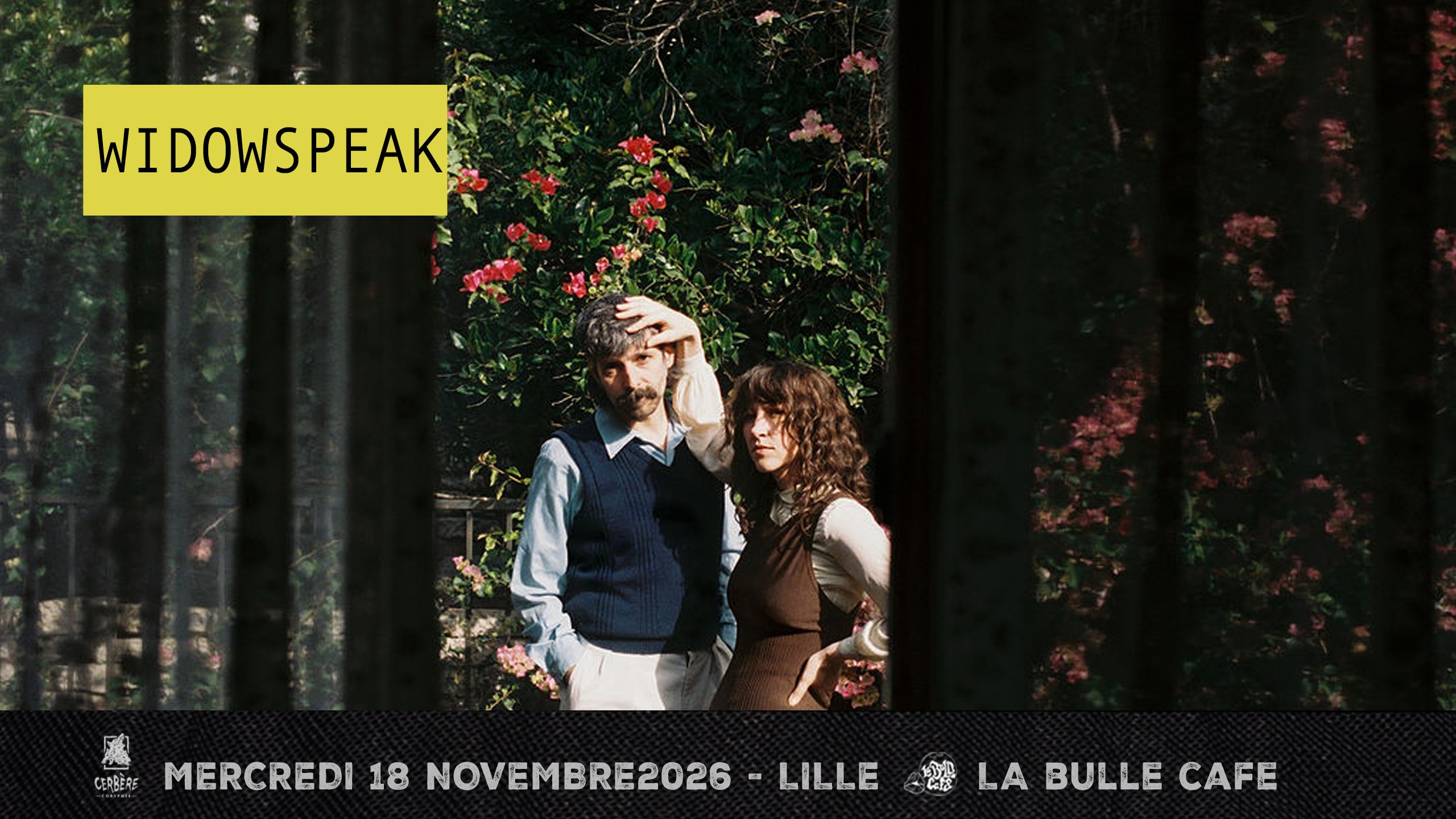 Widowspeak +support // Lille, La Bulle Café