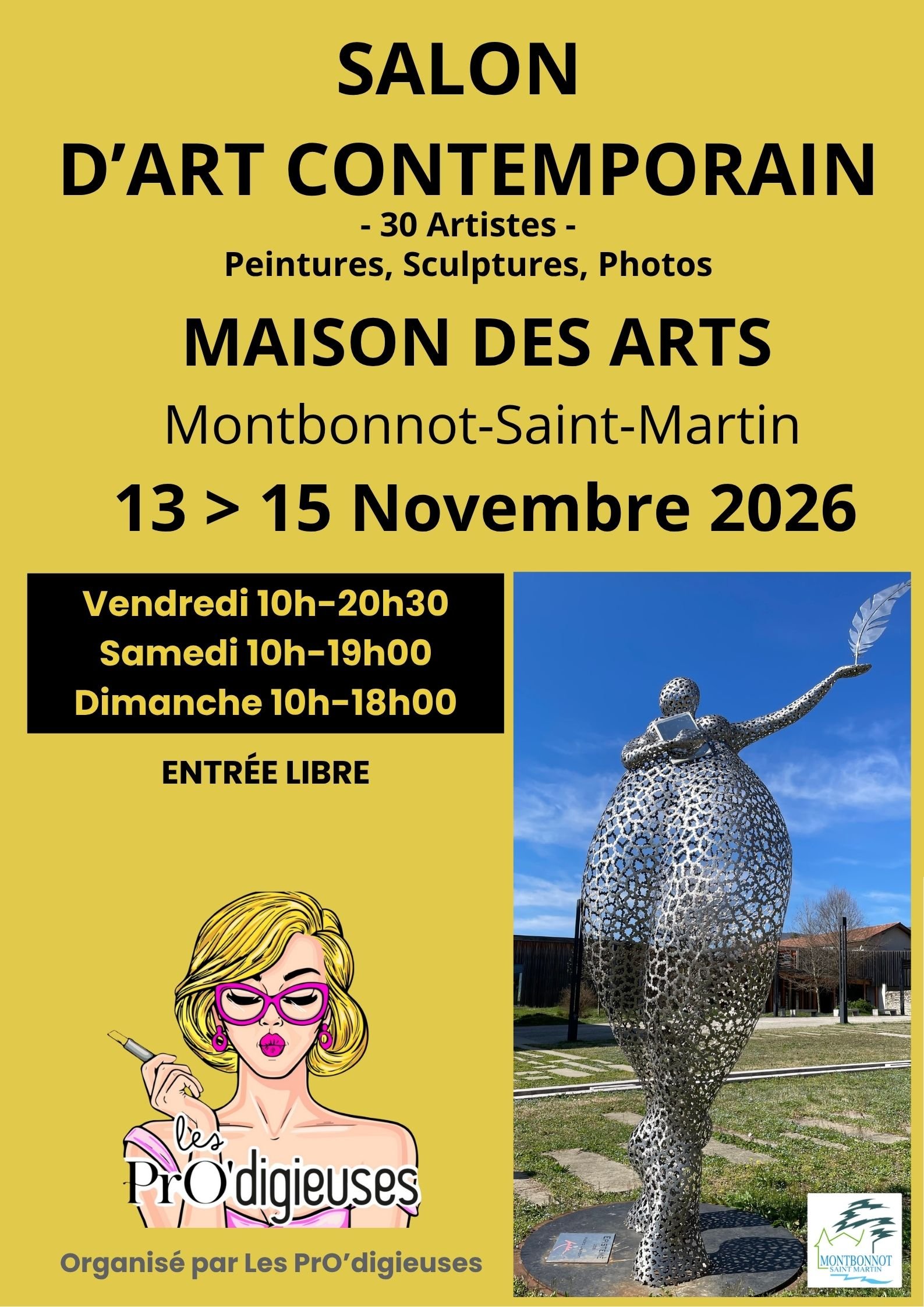 SALON D'ART CONTEMPORAIN 2ème EDITION / MONTBONNOT