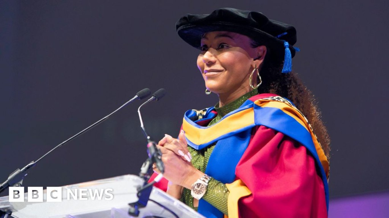 Mel B Receives Honorary Doctorate, Equates Honor to Performing at Wembley