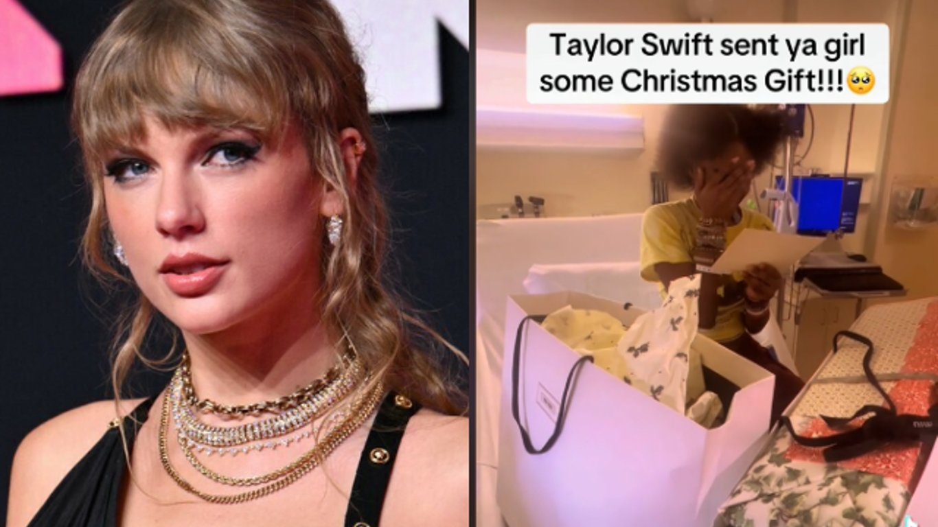Taylor Swift Difunde la Alegría Navideña con Regalos Emotivos a Jóvenes Pacientes en el Hospital.