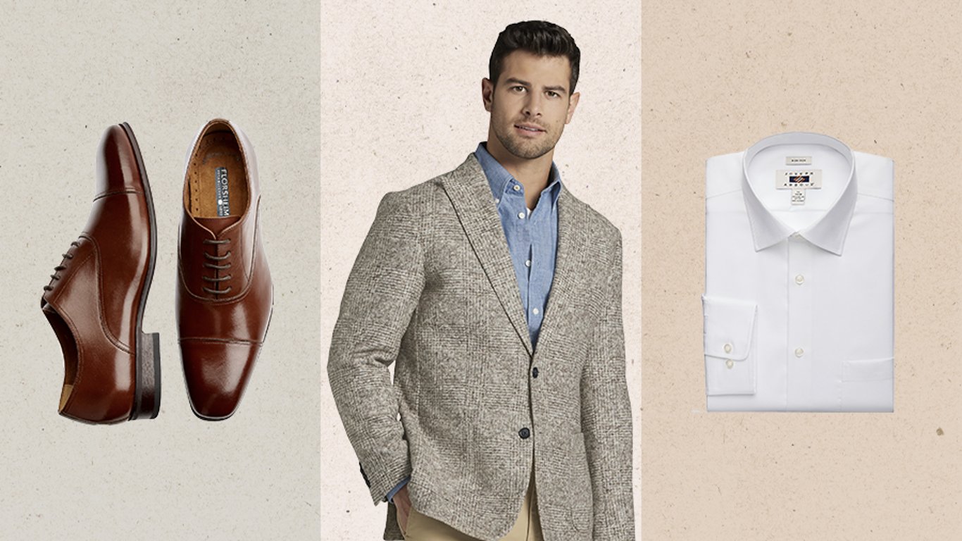 Soluciones de vestuario elegante para las vacaciones que no arruinarán tu presupuesto para hombres.