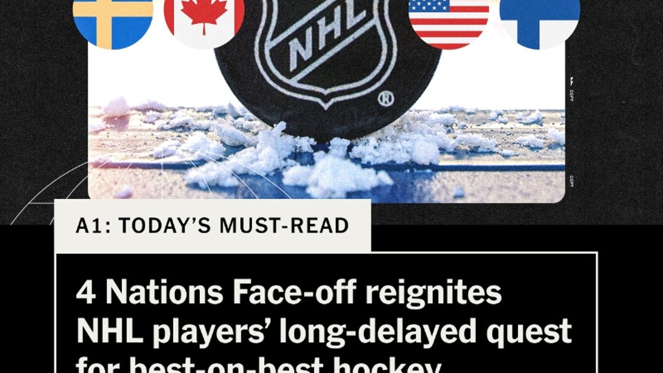 El Cara a Cara de las 4 Naciones de la NHL: Comienza una Nueva Era de Competencia Internacional.