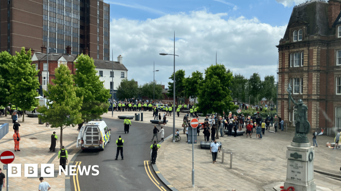 Man Denies Assaulting Officer Amid Stoke-on-Trent Unrest Fueled by Misinformation