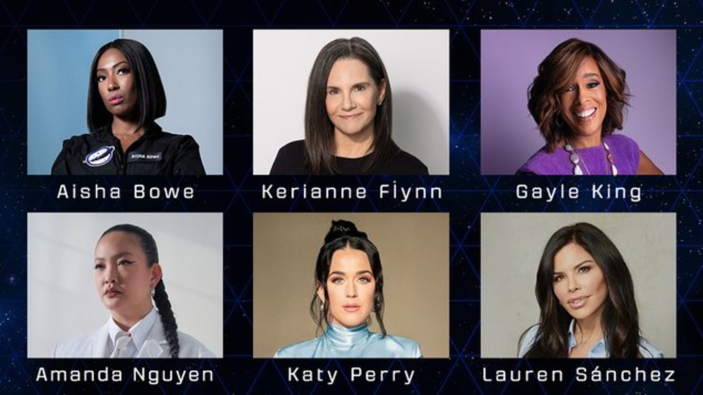 Mujeres pioneras en el espacio: Katy Perry y Lauren Sánchez lideran histórica misión