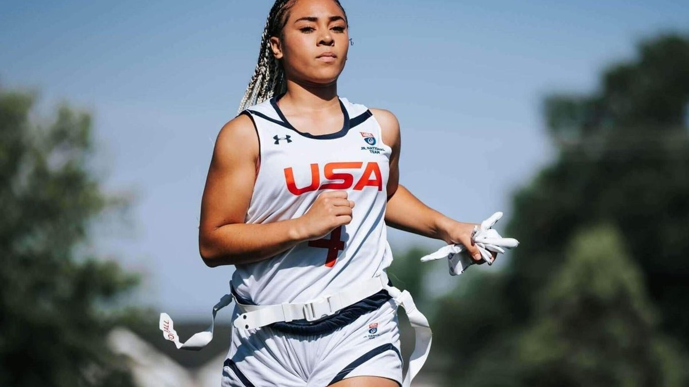 Ki'Lolo Westerlund: Estrella en Ascenso en el Fútbol Flag Inspira a Futuras Generaciones de Atletas