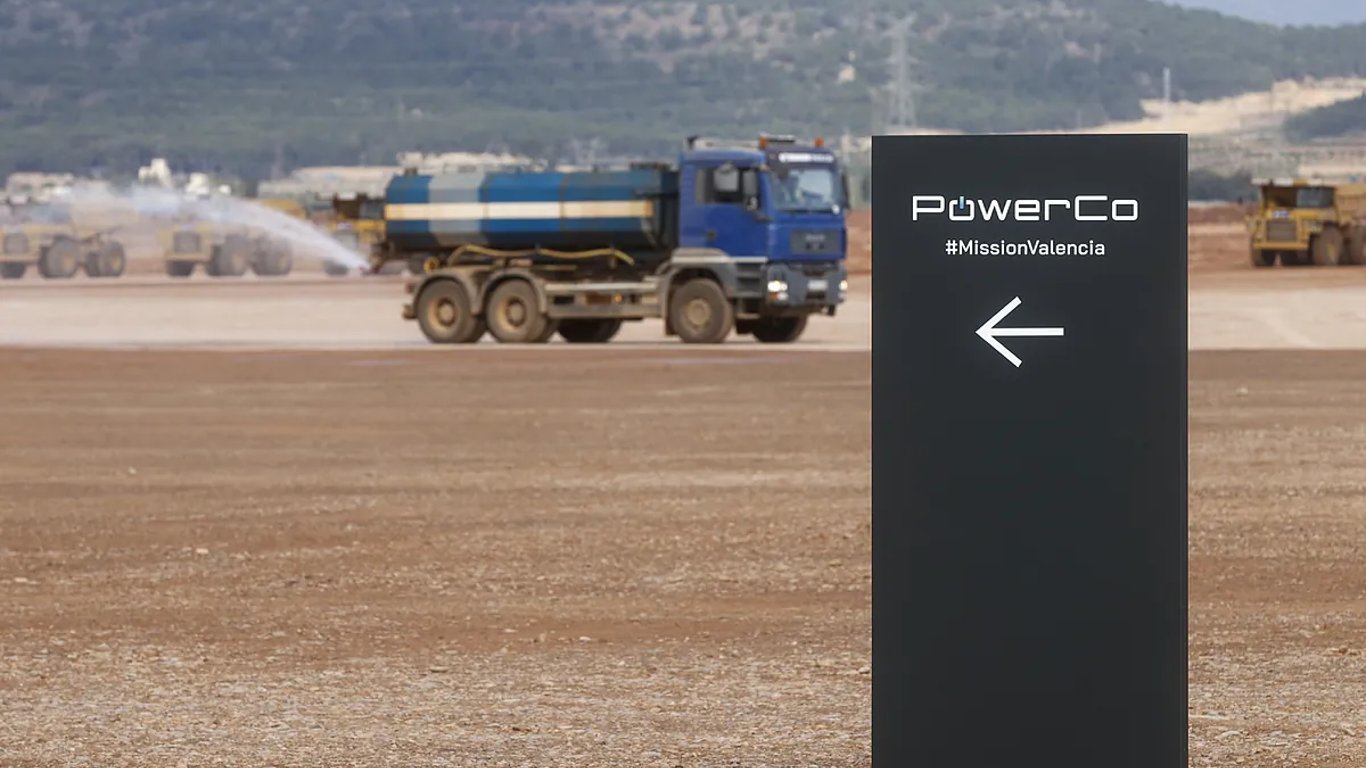 PowerCo avanza en la construcción de su gigafactoría de baterías en Sagunto