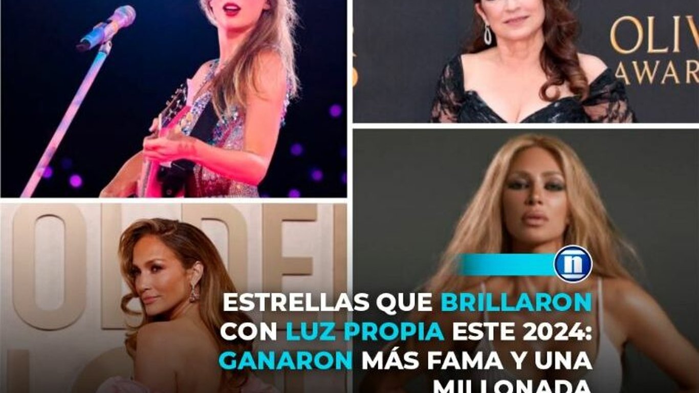 Las estrellas latinas brillan en 2024: ¿quiénes son las más ricas?
