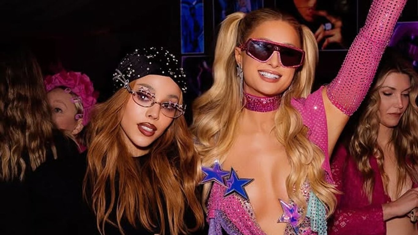 Danna Paola brilla en el glamuroso cumpleaños de Paris Hilton con estrellas invitadas