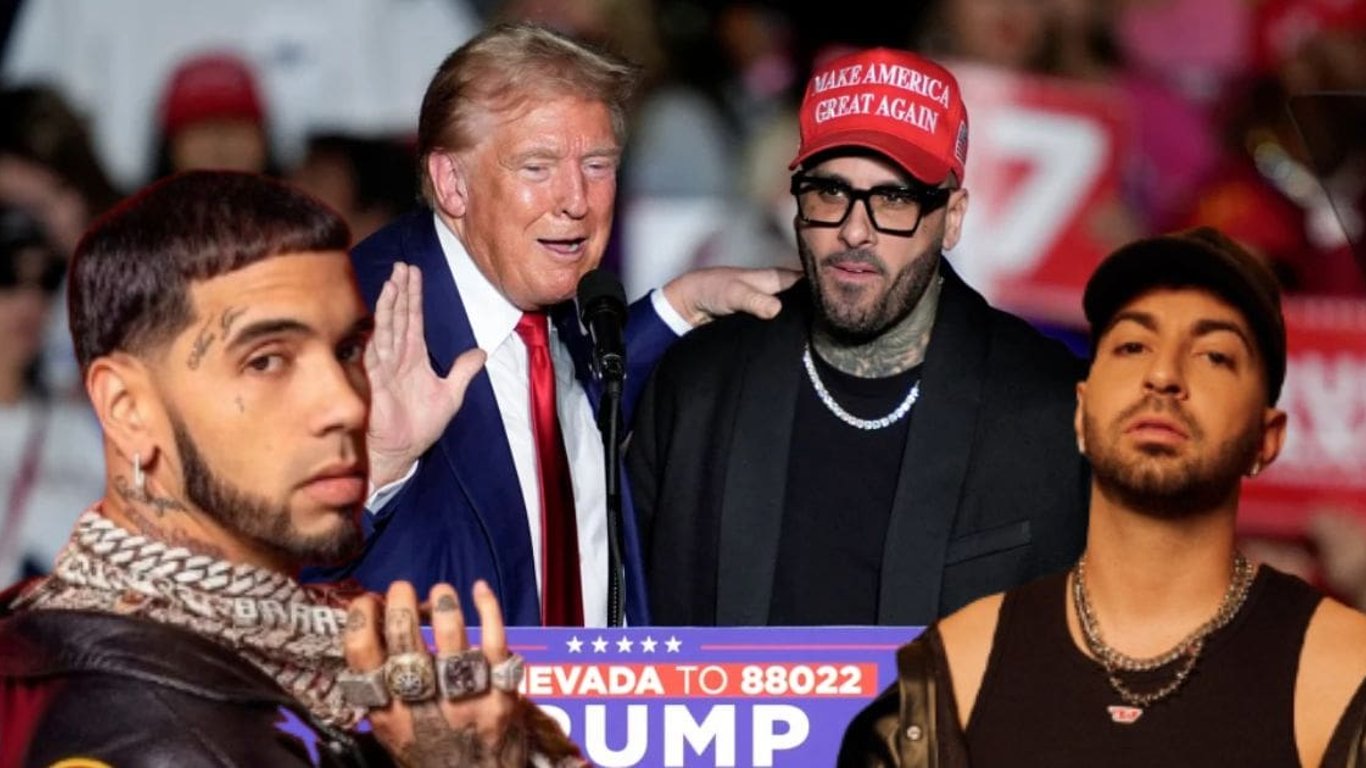 Controversia por apoyo de celebridades latinas a Donald Trump en redes sociales