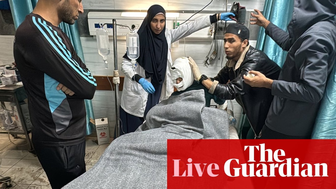 Súplica desesperada de ayuda mientras el hospital de Gaza enfrenta evacuación en medio del conflicto en curso.