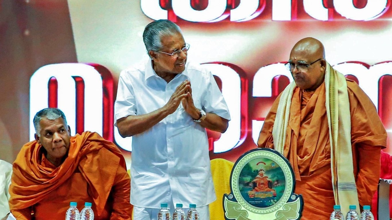 Se desata una tormenta política mientras el CM de Kerala, Pinarayi Vijayan, desafía al Sanatana Dharma.