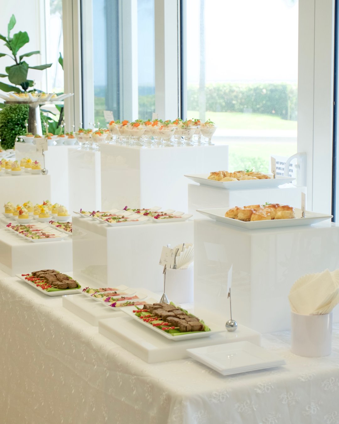 Decorated Savory Tables